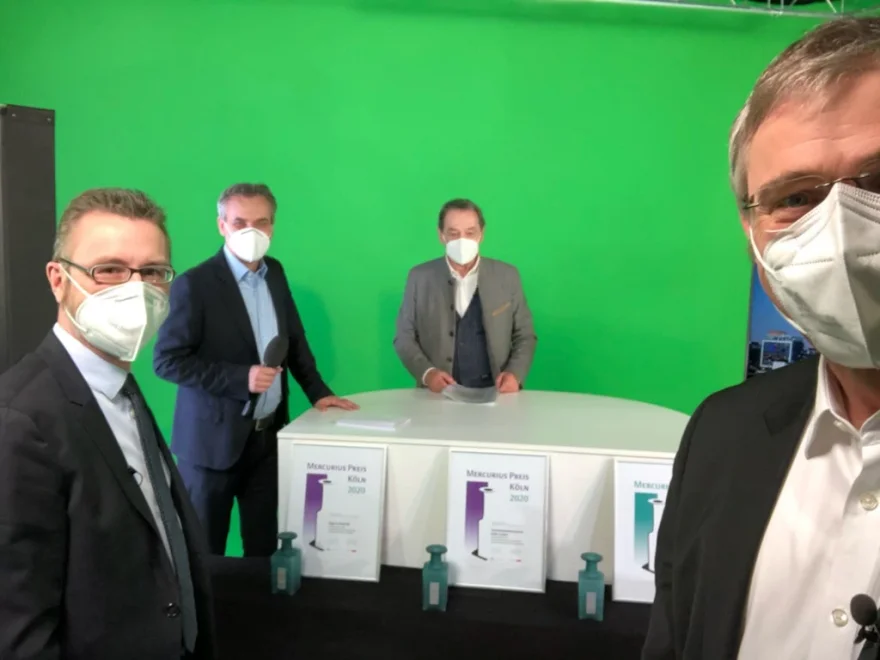 KVV Preisverleihung Mercurius Preis 2021 als Livestream