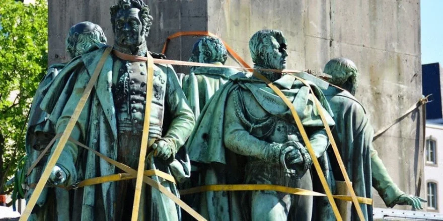 Reiterstandbild Heumarkt